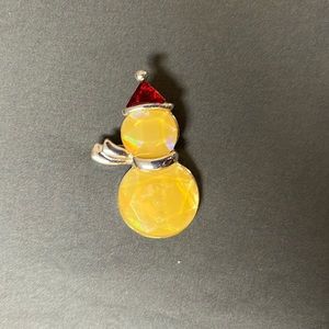 Unbranded Snowman Brooch/Pin